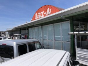 福岡　スーパーマーケット店舗　窓ガラスフィルム