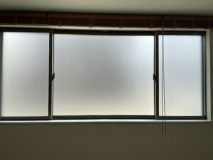 杉並区の台風対策窓ガラスフィルム